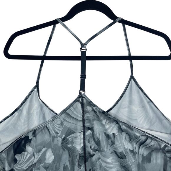 NWT Nike Dri-Fit Cropped Printed Black Tank Top Women’s Plus Sz 2X (FB3136-010) - Picture 7 of 9